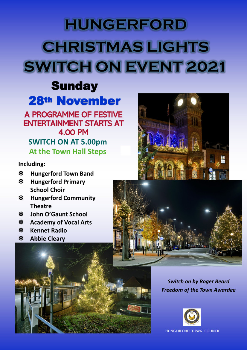 Christmas Lights Switch on Event poster